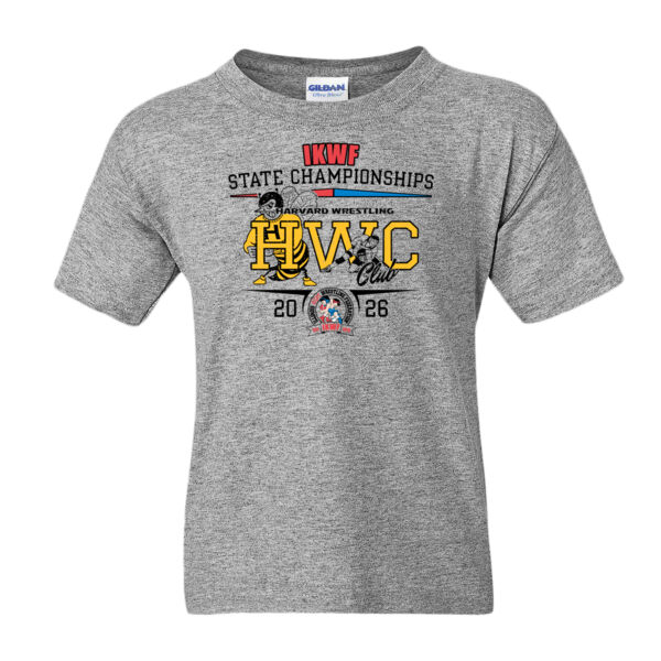 Harvard Wrestling Club 2026 - DryBlend® Youth T-Shirt Thumbnail