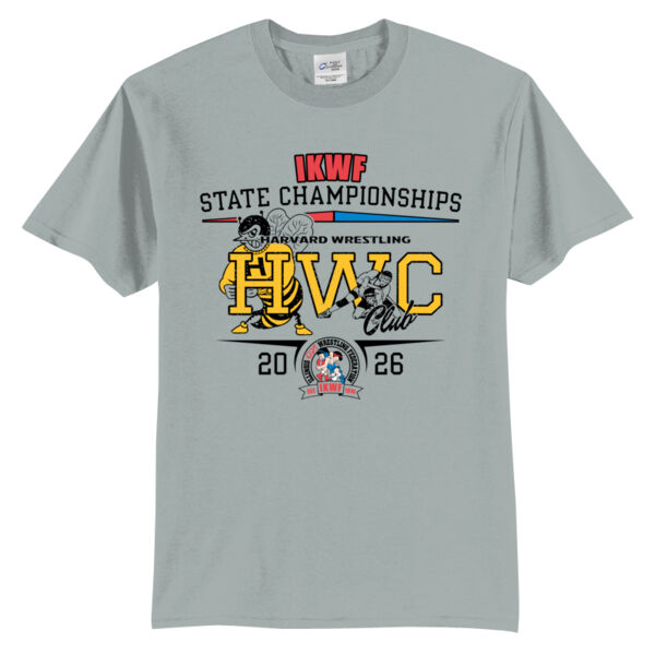 Harvard Wrestling Club 2026 - Tall Core Blend Tee Thumbnail