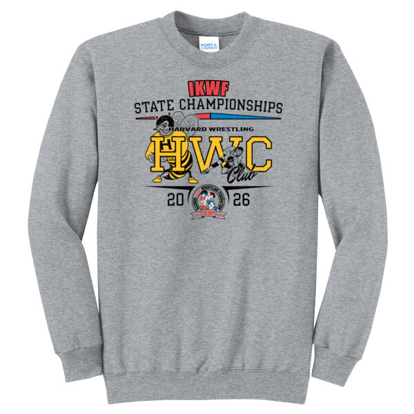 Harvard Wrestling Club 2026 - Core Fleece Crewneck Sweatshirt Thumbnail