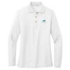 Women's Silk Touch Long Sleeve Polo Thumbnail