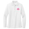 Women's Silk Touch Long Sleeve Polo Thumbnail