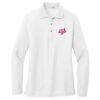 Women's Silk Touch Long Sleeve Polo Thumbnail