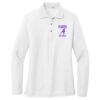 Women's Silk Touch Long Sleeve Polo Thumbnail